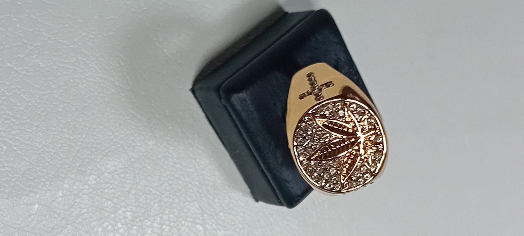 Anelli: ring modeschmuck mit zerkonia,,für herren – Nuovo (secondo la descrizione) da Basel venduto da bij_5hqd 1