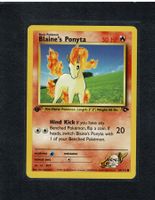 Blaine's Ponyta - 1st edition Gym Challenge