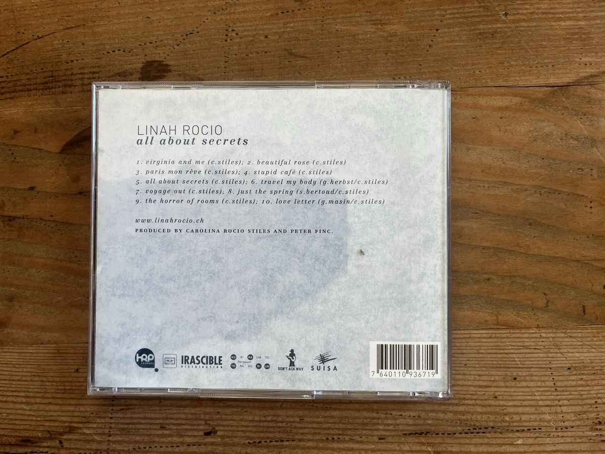 CD: LINAH ROCIO - ALL ABOUT SECRETS - CD – Usato da Brugg AG venduto da corkycanada 1