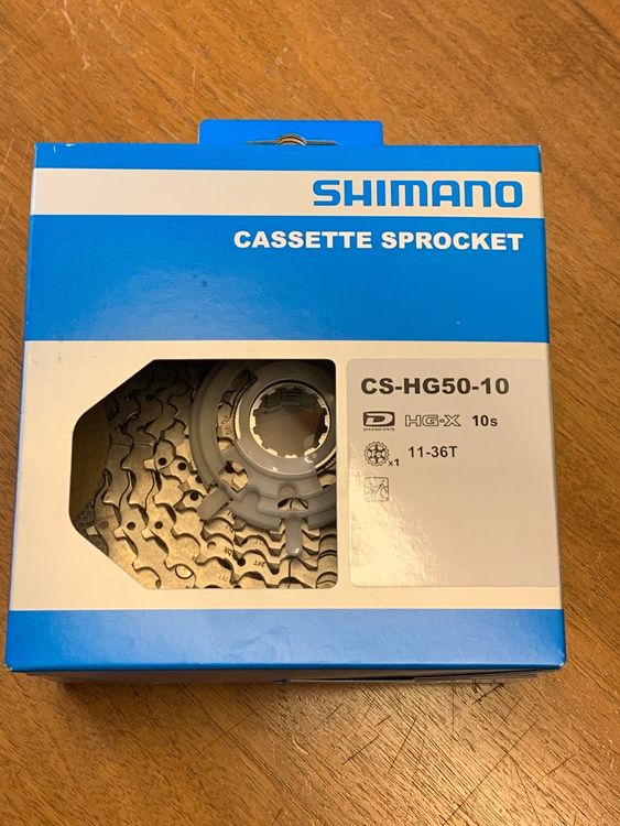 Shimano Kassette CS-HG50 10-fach 11-36 Zähne Shimano MTB 10-fach Kassette E-bike