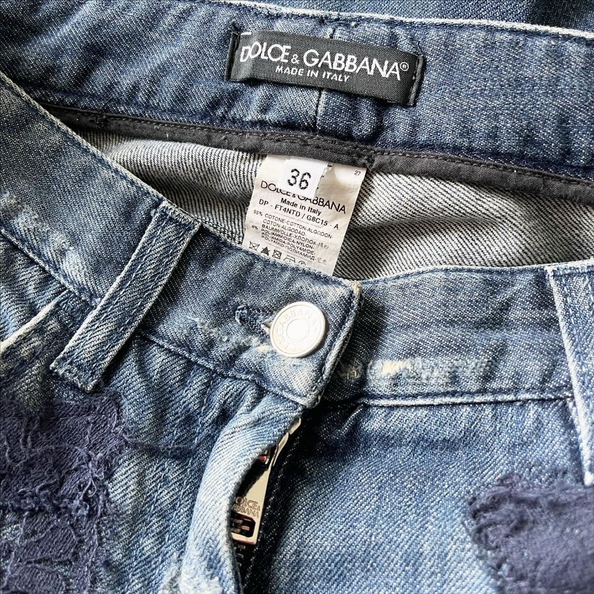 Dolce & Gabbana Jeans: DOLCE & GABBANA Archive 2005 jeans – Usato da Emmen venduto da Avviivva_Com2023 7