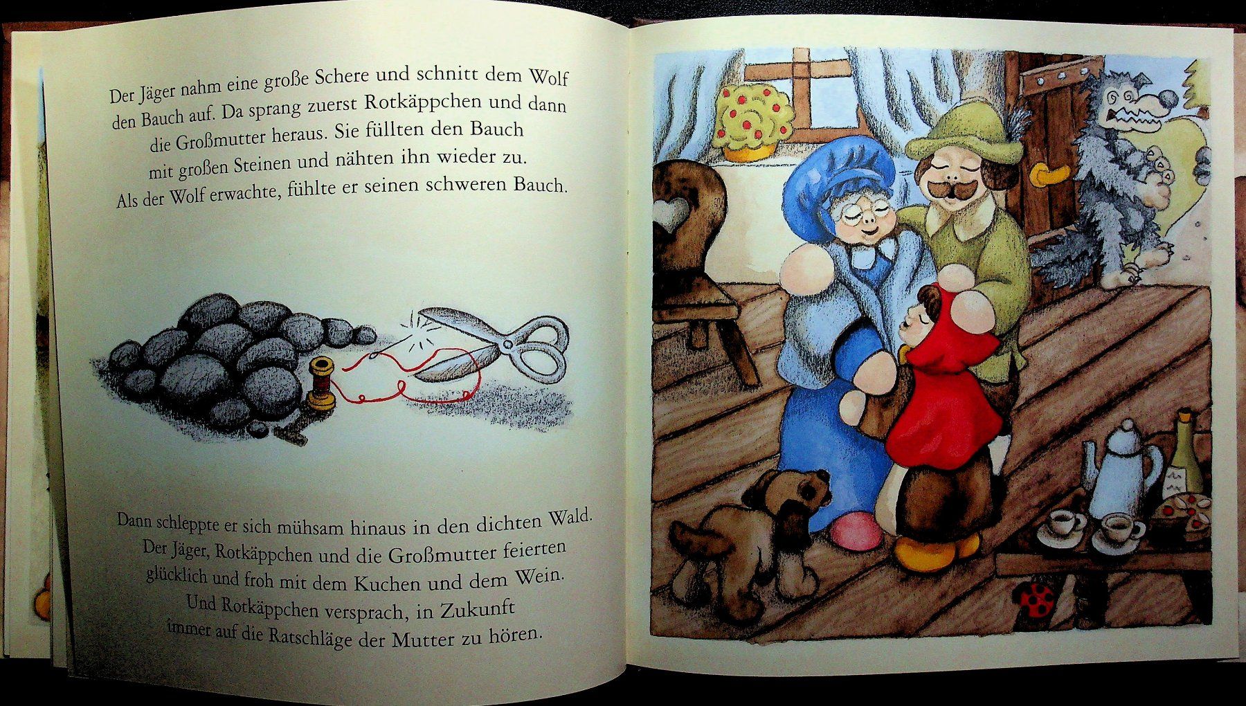 Bücher: Thun Märchen  Rotkäppchen – Gebraucht aus Reitnau von Zaomir 9