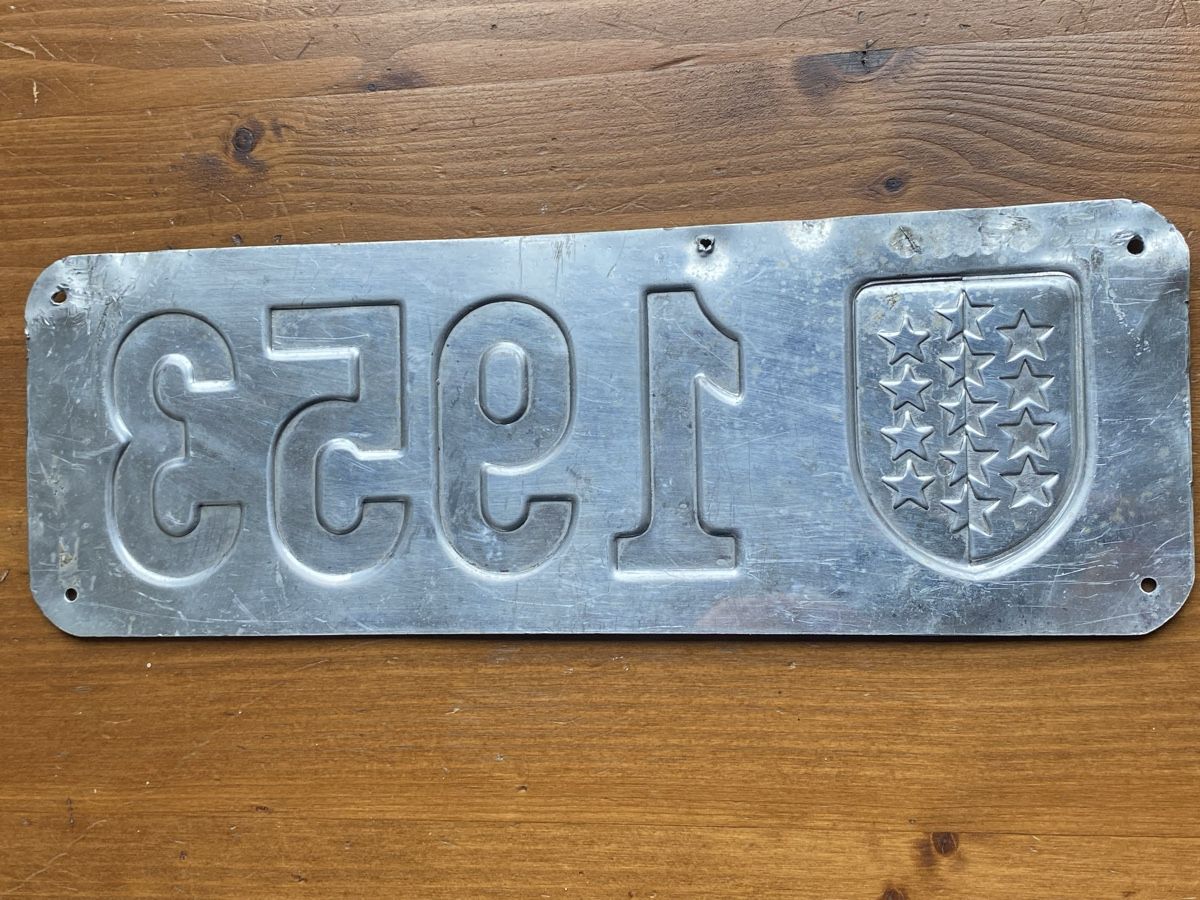 Hürlimann Insegne: Antique plaque VS pour tracteur Oldtimer – Usato da Cossonay-Ville venduto da Jeromek 7