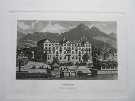 GERSAU     BLATTGRÖSSE CA.25X18CM