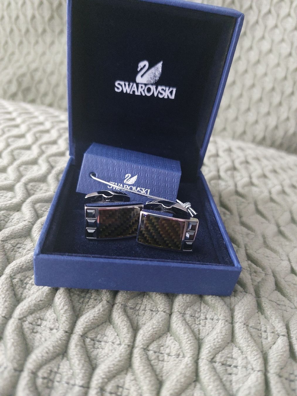 Swarovski Gemelli: Manschettenknöpfe SWAROWSKI – Nuovo e nell'imballaggio originale da Muri AG venduto da ReBoutique 1