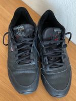 Reebok Classic Leder Sneaker Gr 38 schwarz wie neu