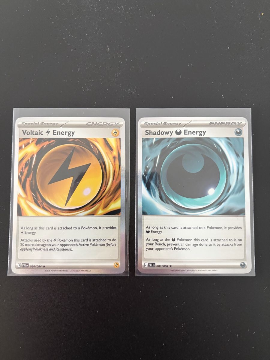Pokémon Carte collezionabili: Pokémon voltaic & shadowy energy FOIL – Nuovo (secondo la descrizione) da Chermignon venduto da Lazzarosarra