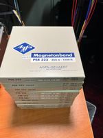 11x Agfa Magnettonband PER 525, OVP