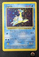 Pokemon Lapras 10/62 Fossil 1999 Holo Rare Card Karte
