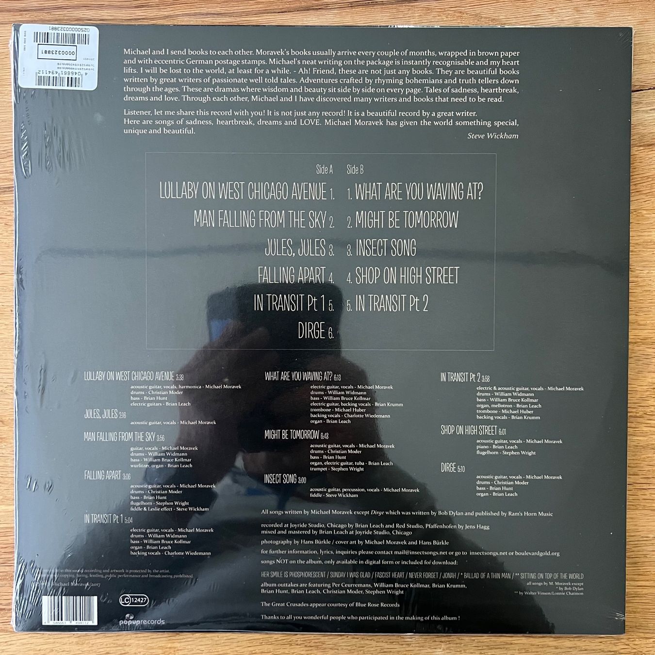 Dischi in vinile: Michael Moravek - In Transit / 1. EU-Press. 2017 - NEW – Nuovo e nell'imballaggio originale da Gais venduto da soundcave57 1