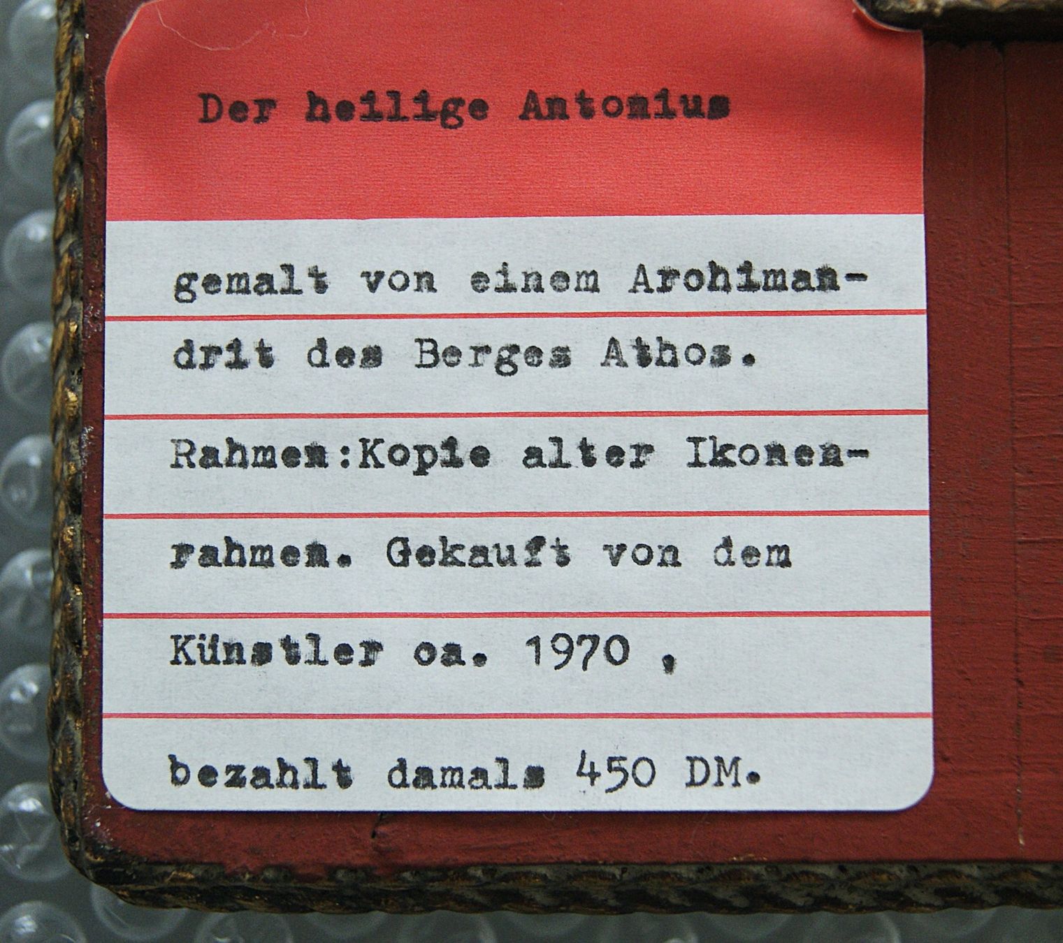 Dipinti: HEILIGER ST. ANTONIUS – Usato da Stadel venduto da Wald100 3