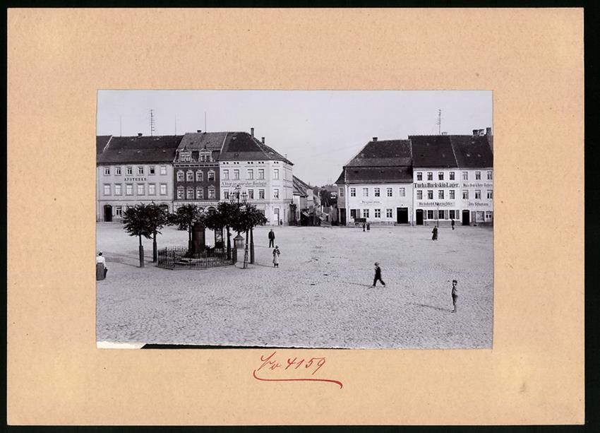 Fotografie & Manifesti: Fotografie Bischofswerda, Markt, Bahnhof – Usato da Berlin venduto da bartko-reher