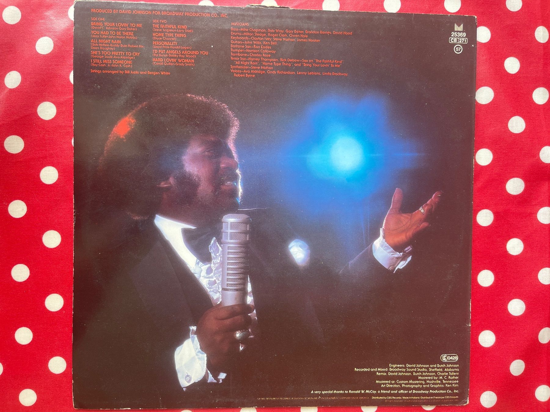 Vinyles: A589/Percy Sledge-Percy – D'occasion à Frutigen par Philippe_jsp 1