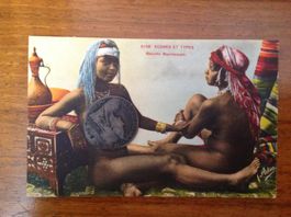 AK anciene erotik sex  Scene et types - beautés Mauresque
