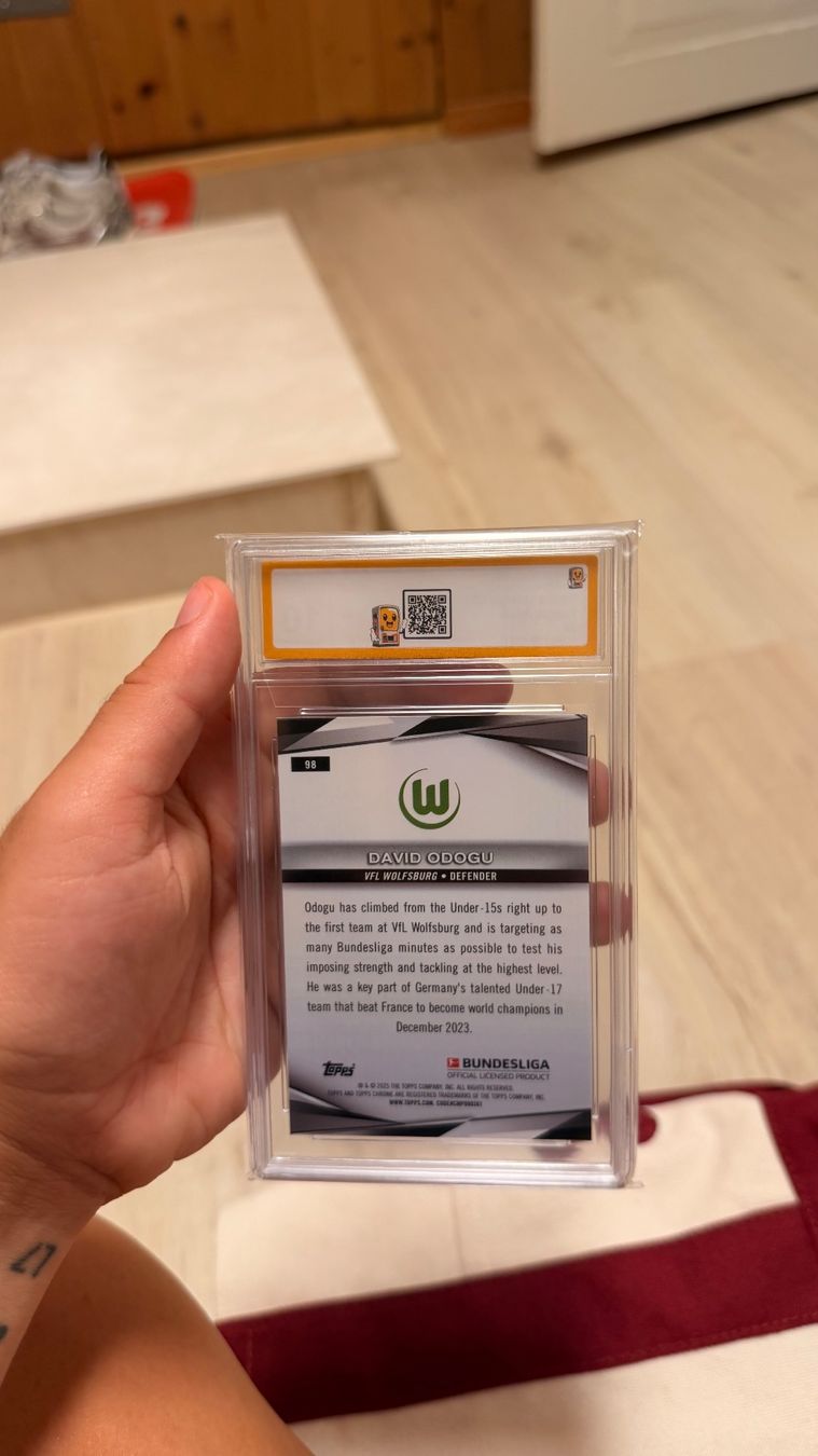 Topps Carte collezionabili: davud odogu sammelkarte – Nuovo e nell'imballaggio originale da Uznach venduto da lar_p97w 1