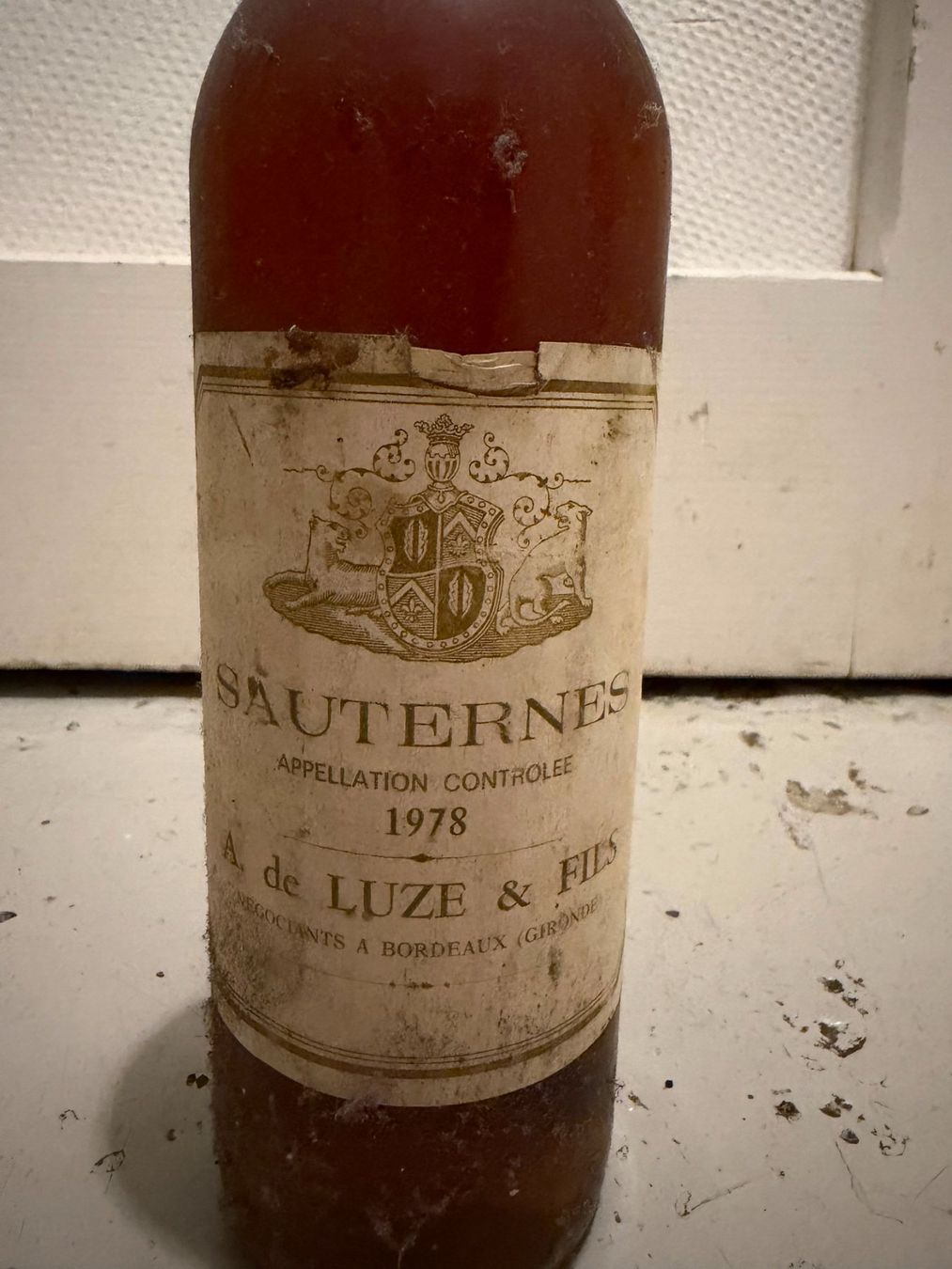 Vino: Sauternes 1978 – Usato da Romanshorn venduto da rappenspalter92