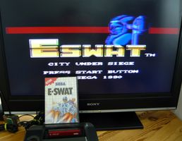 SEGA Master System : E-Swat, 1990,  CIB