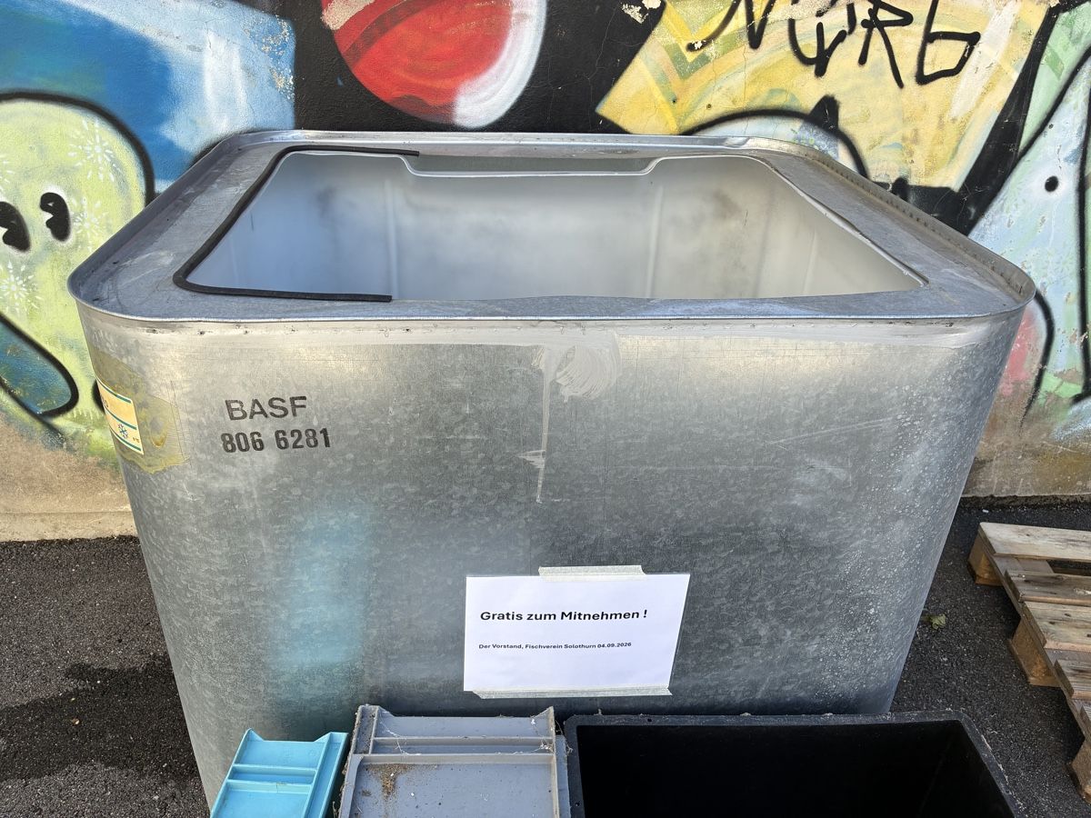 Abbeveratoi e trogoli: Wassertank 1000 l – Usato da Langendorf venduto da wagi63 1