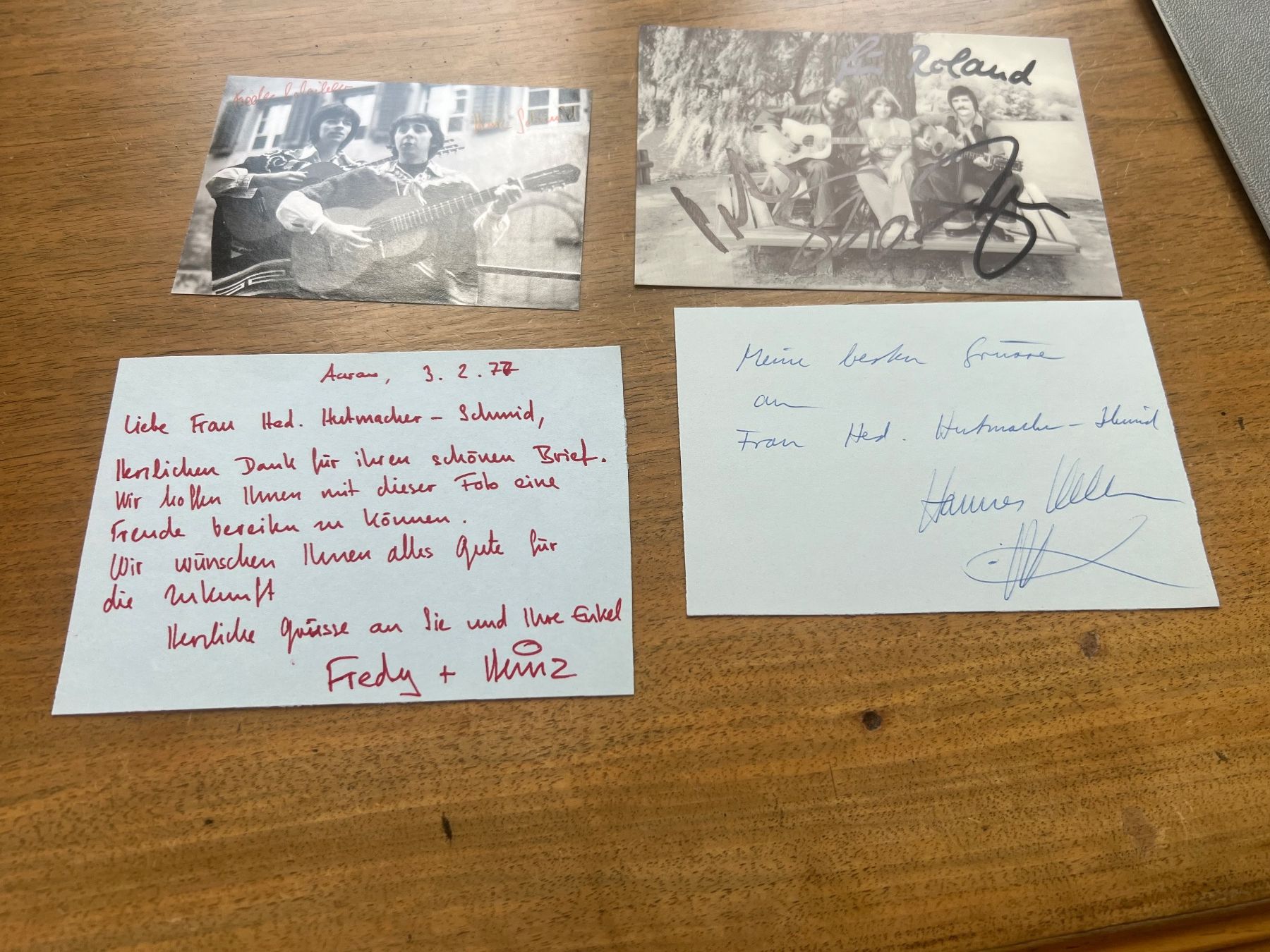 Autografi: Verschiedene Autogramme 282 – Usato da Glattfelden venduto da maa_qcj8 2