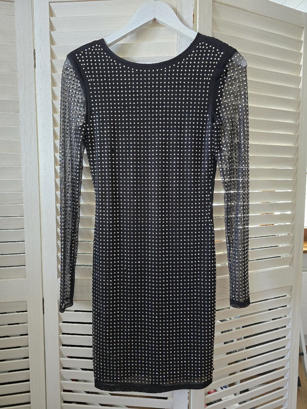 Guess Vestiti: Guess Kleid mit Strass, Grösse XS langarm, elegant – Nuovo (secondo la descrizione) da Untereggen venduto da jos_tq5h
