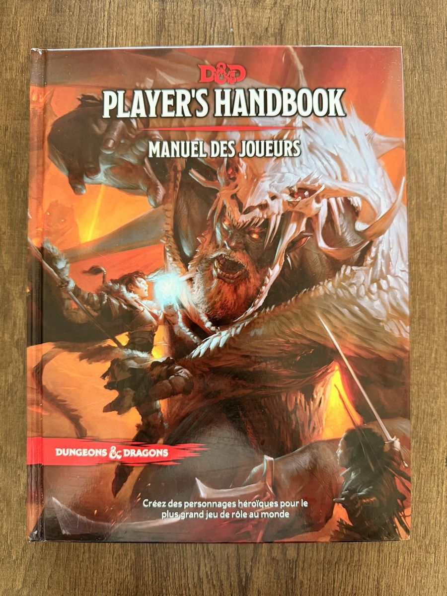 Libri: Donjon et Dragon manuel des joueurs – Usato da Morges venduto da mir_hzt5