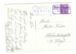 Bahnhofstempel Station Säntis 1936 g6
