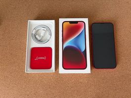 iPhone 14 Rouge  128 Go + câble de charge