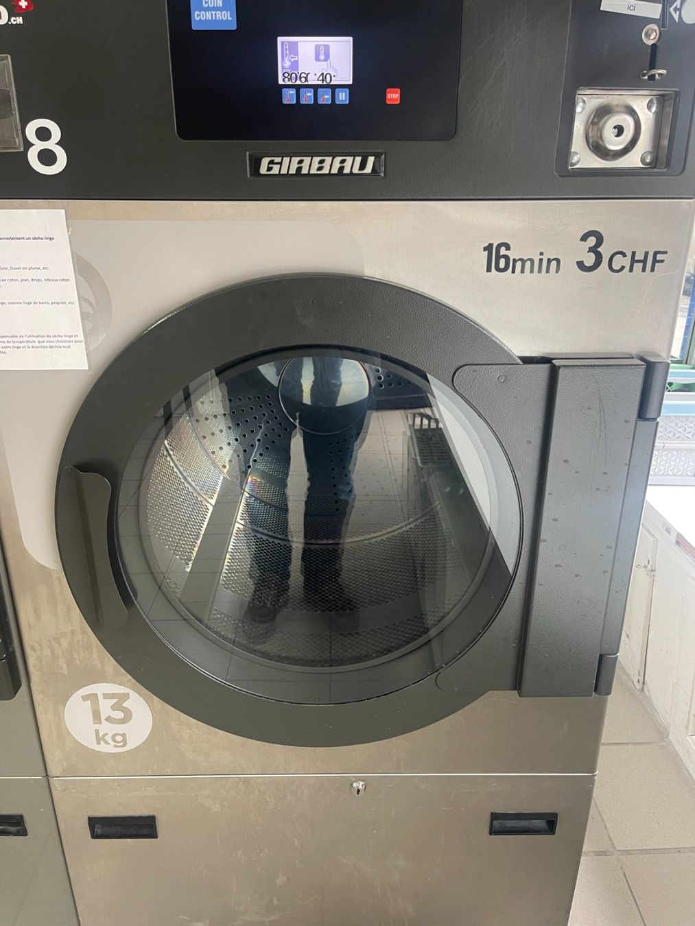 Lavatrici: Lave linge et sèche linge pour une laverie – Usato da Pully venduto da dam67 5