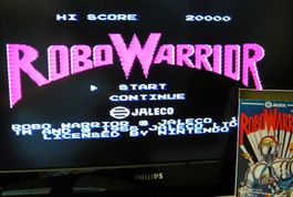 NES : RoboWarrior, CIB, Excellent état !