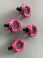 4x RUD Anschlagösen Rosa 0.75t 1000kg neu