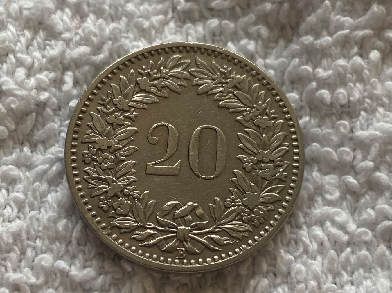 Tutti le monete: 20 centimes/rappen 1894 – Usato da Nyon venduto da Ilmi09 1