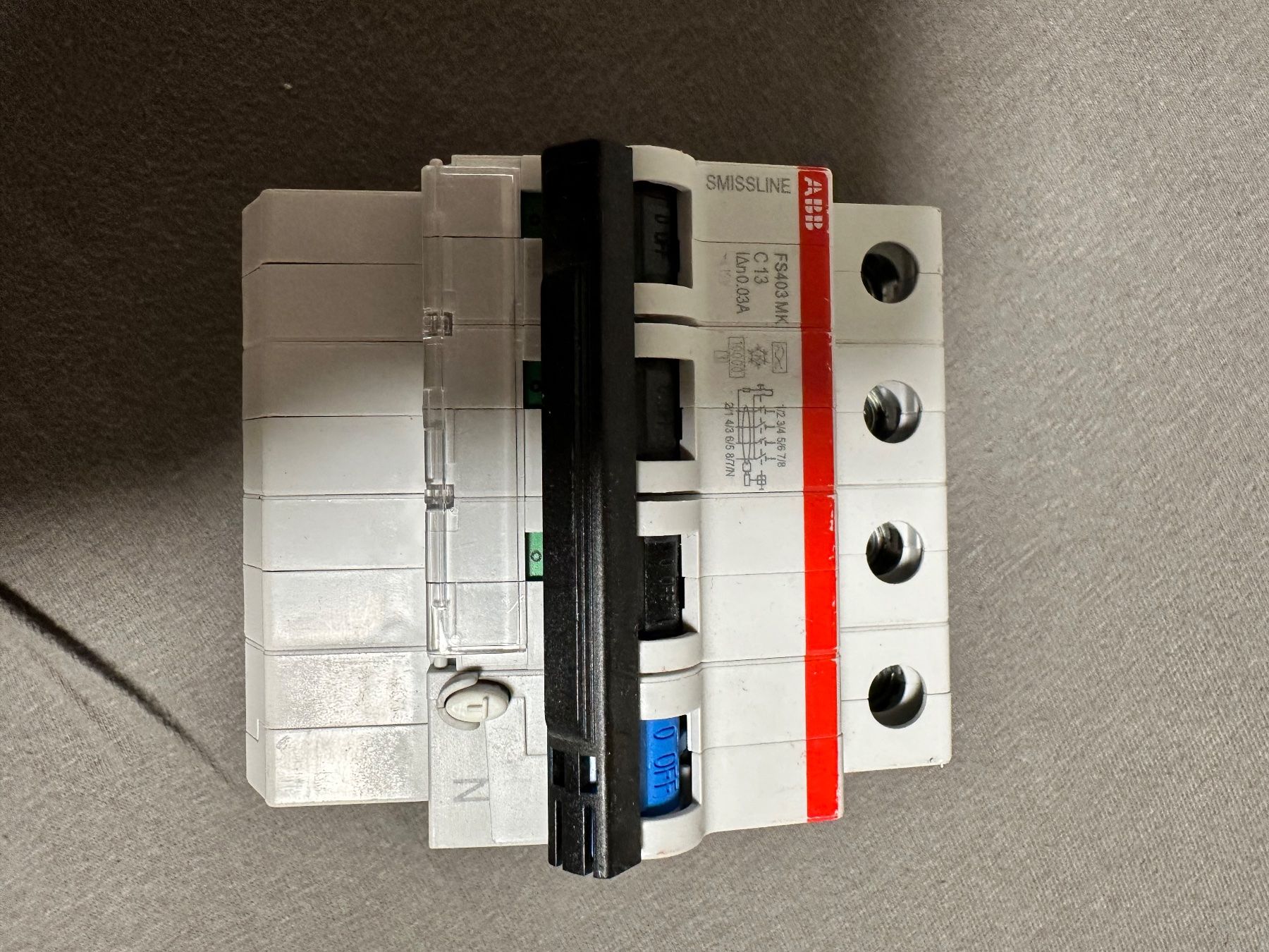 ABB Interruttori: FI LS C13 A 4 Polig Smissline ABB – Usato da niederhasli venduto da rami016