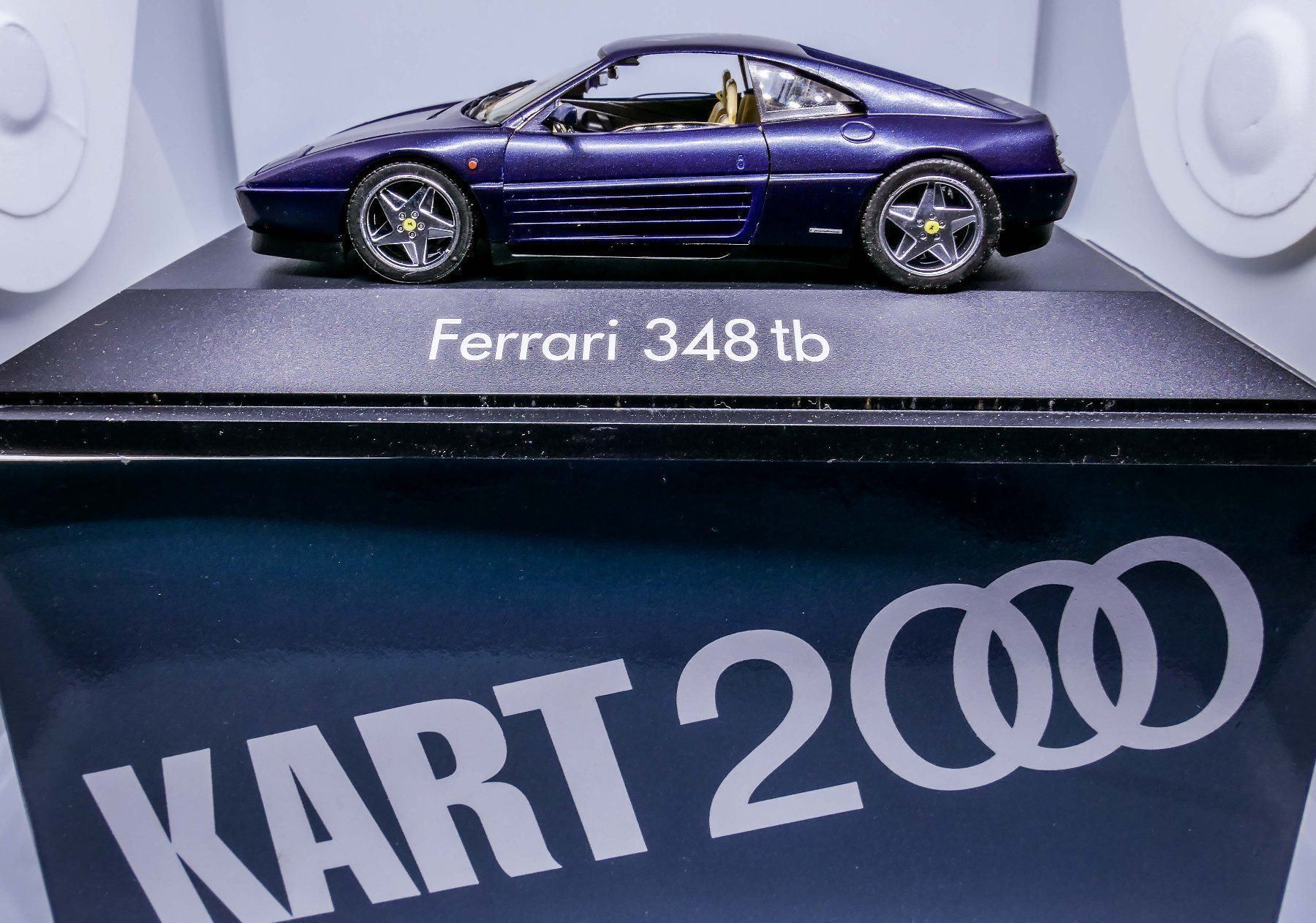 Herpa Modellini d'auto: Ferrari 348tb 'KART 2000', Herpa 1:43 – Usato da Abtwil AG venduto da Hotair 1