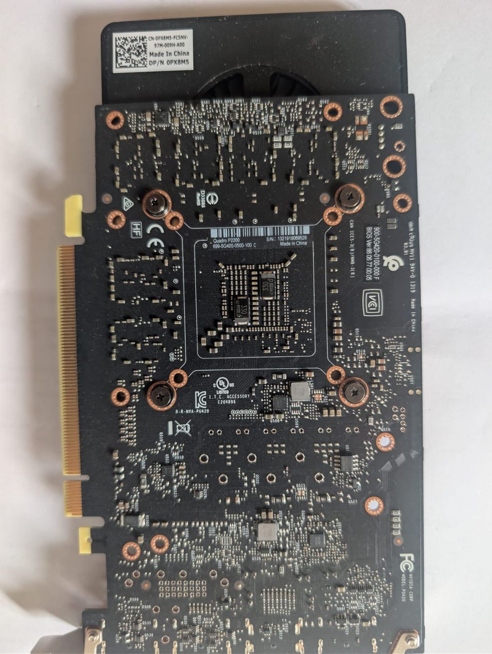 Nvidia Schede grafiche: NVIDIA Quadro P2200 – Usato da Hendschiken venduto da Sillii 1