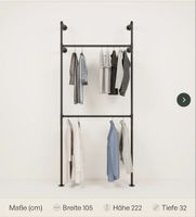 Wandgarderobe, Kleiderschrank