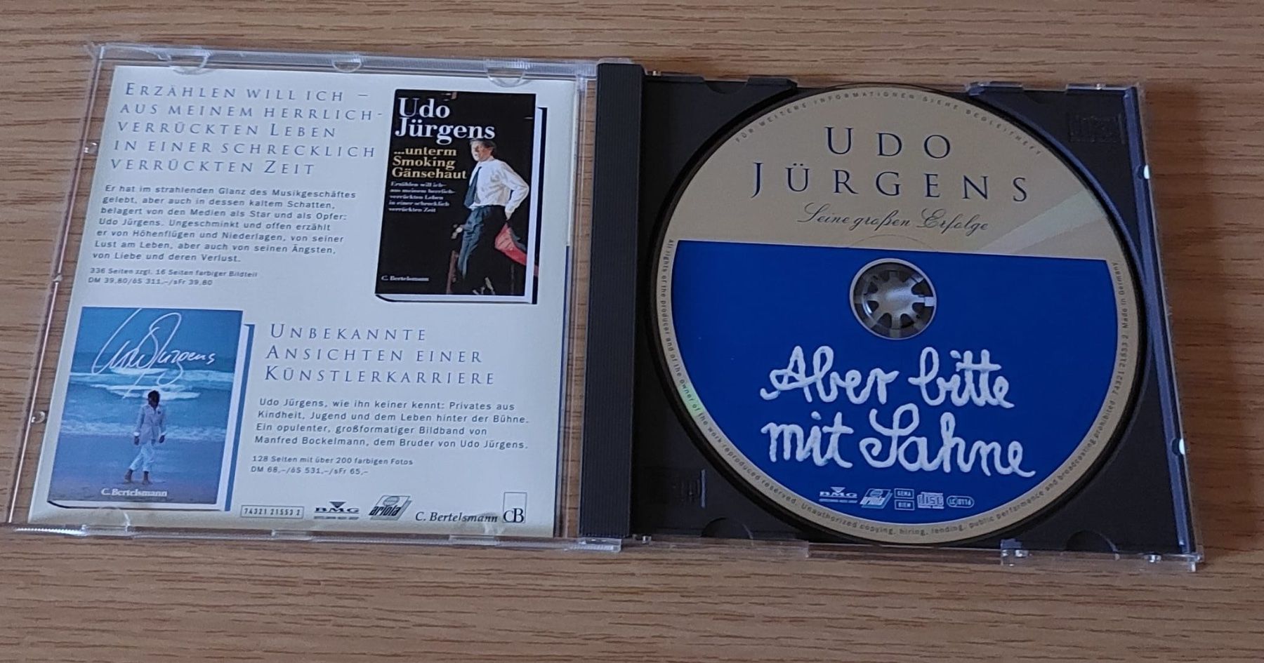 Udo Jürgens CD -Seine grossen Erfolge -Aber bitte mit Sahne! (Gebraucht ...