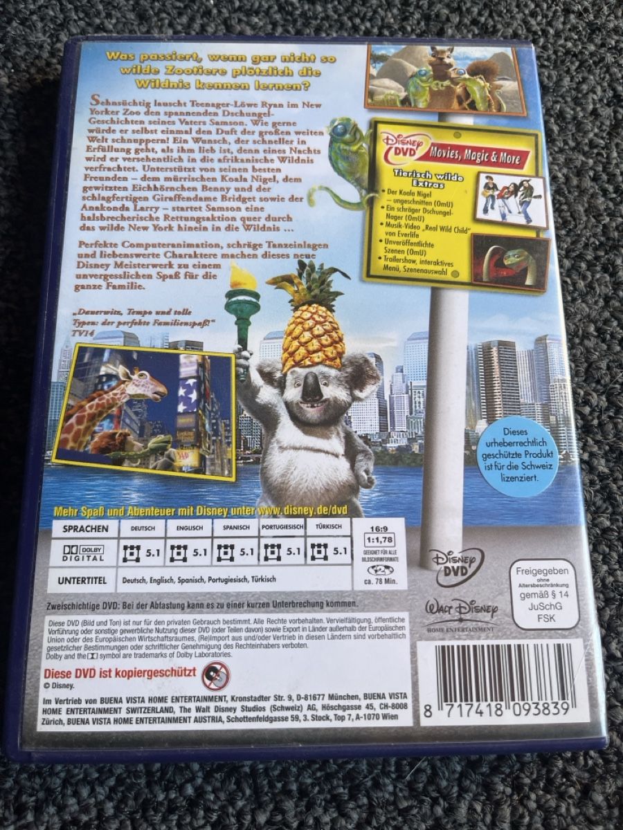 Alle DVDs: Tierisch Wild (21703) – Gebraucht aus Ruswil von jan_bxl5 1