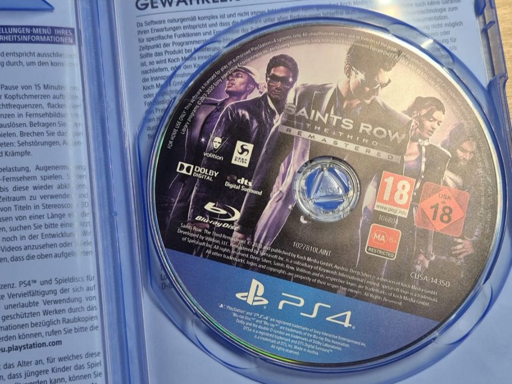 Sony Giochi: Saints Row The Third Remasterd OVP PS4 – Usato da Winterthur venduto da Daniele98 2