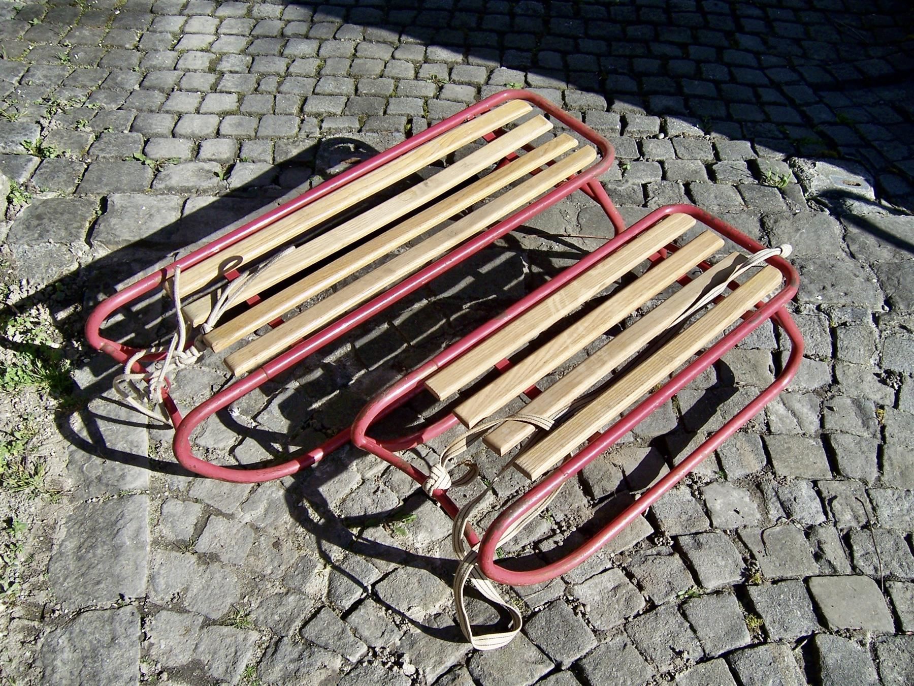 Schlitteln: Vintage Schlitten Stahlrohrschlitten SKS – Gebraucht aus Kerzers von wisaundso 9