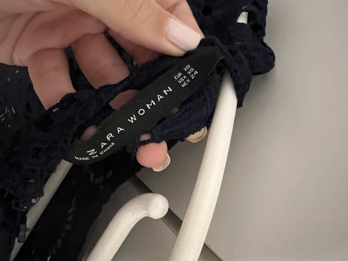 Zara Tops: Oberteil von ZARA dunkelblau / Spitze – Neu (gemäss Beschreibung) aus Jona von n.ferrari 5