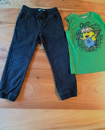 Hose Grösse 116 und T-Shirt 116/122