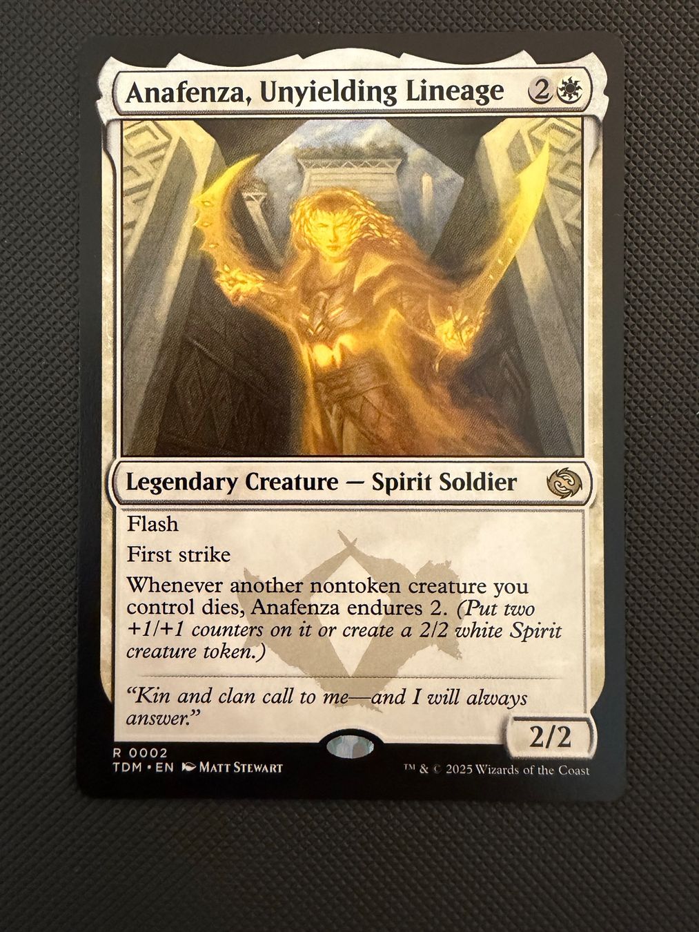 Magic The Gathering Carte collezionabili: Anafenza, Unyielding Lineage – Usato da Ulisbach venduto da joelsj