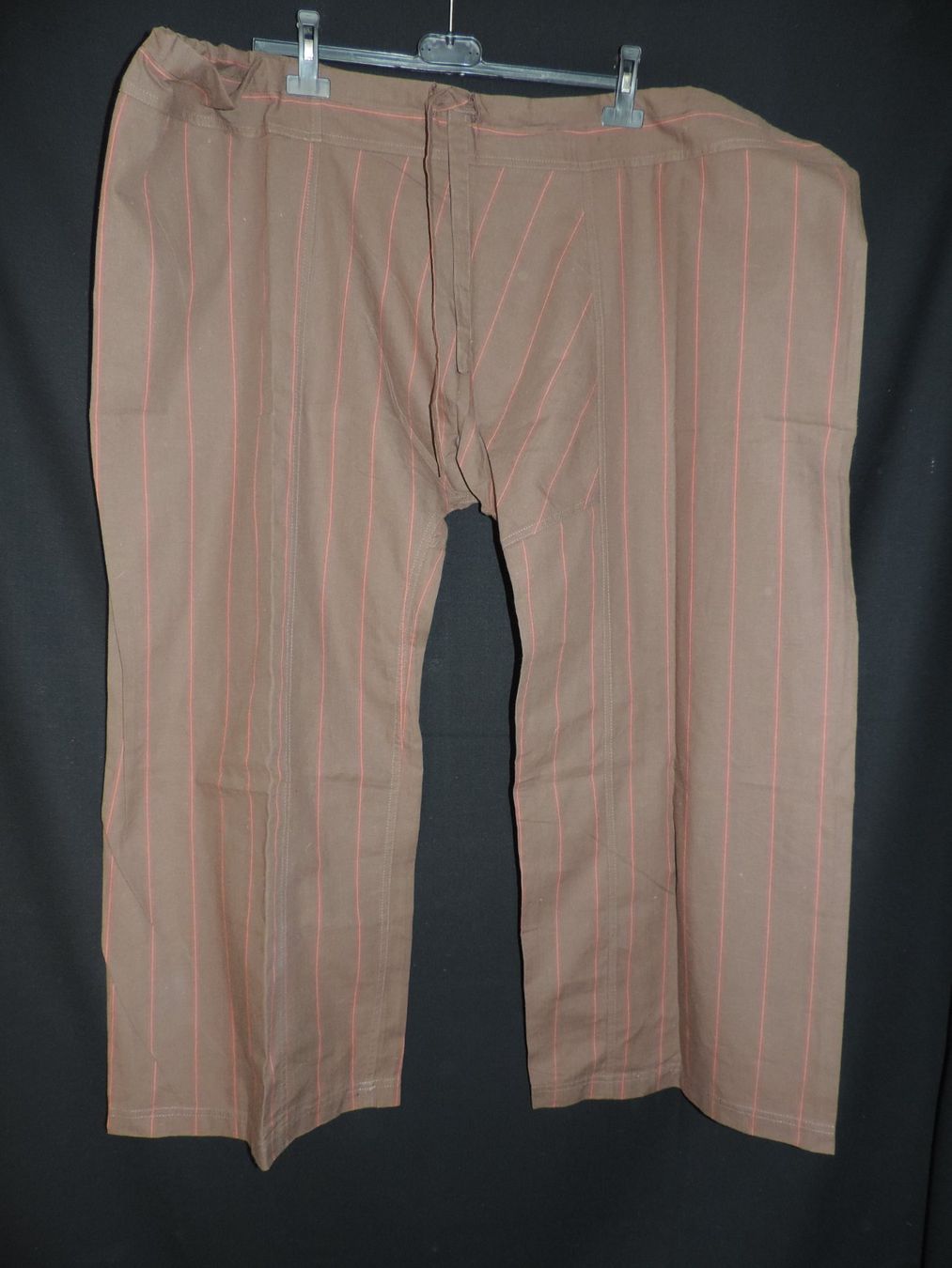 Pantaloni: sarouel brun rayure rouge rosé – Usato da Genève venduto da Axelle333 9