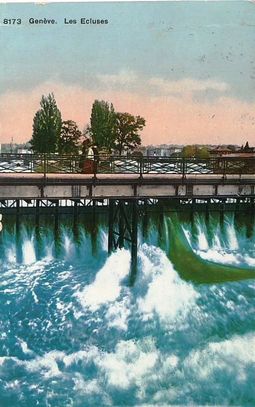Cartes postales: Genf/Genève, Les Ecluses – D'occasion à Aarburg par Aare10