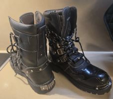 Bottes "Gothiques" / Punk / Motard - TOP / 39-40