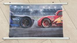 Cars Poster, Lightning McQueen, Top Zustand, Kinder