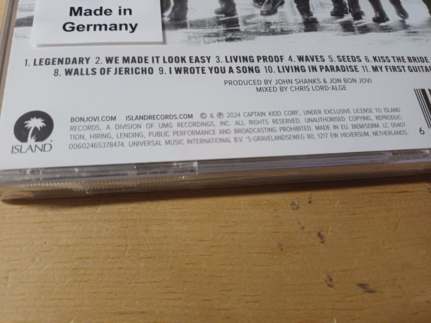 CD: Bon Jovi - Forever (neu) – Nuovo e nell'imballaggio originale da Jona venduto da Rreto71 2