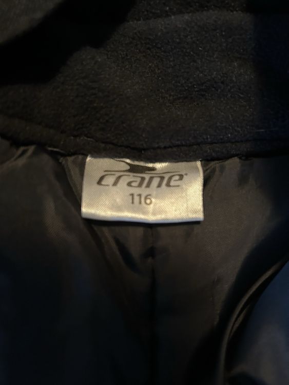 Pantaloni: Crane Skihose schwarz Gr. 116 Winterhose Latzhose – Usato da Agriswil venduto da Mafi_69 2