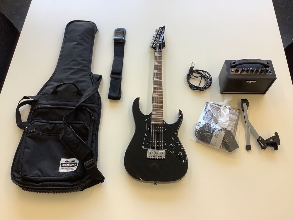 3rd Avenue E-Gitarren-Komplettset Atlantic White – Mit 5W-Verstärker, Gigbag, Zubehör Für Einsteiger