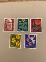 1959 Pro Juventute** Blumen & Portrait,postfrisch
